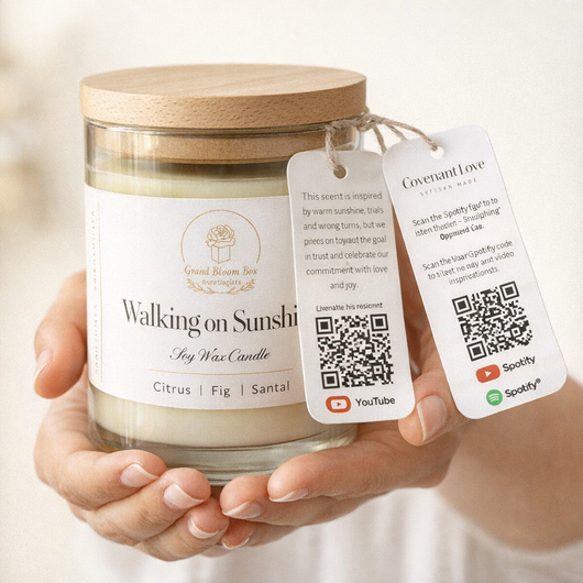 Ultimate Luxury Floral & Candle Gift Box-Walking On Sunshine