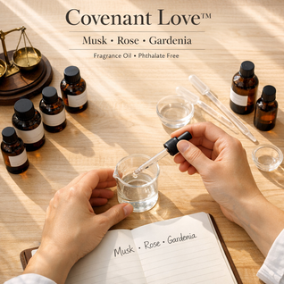 Covenant Love™ Candle | Musk • Rose • Gardenia