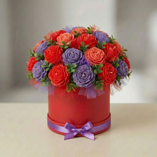 Fire & Glory™ Signature Flower Candle Bouquet