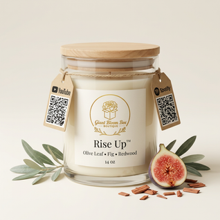 Rise Up™ Candle | Olive Leaf • Fig • Redwood