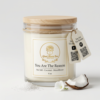 You Are The Reason™ Candle | Sea Salt • Coconut • Moonflower