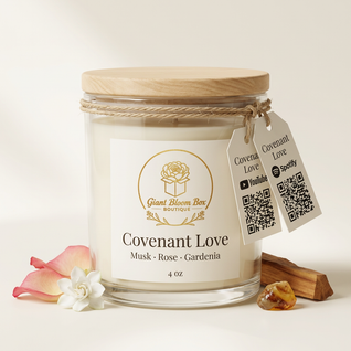 Covenant Love™ Candle | Musk • Rose • Gardenia