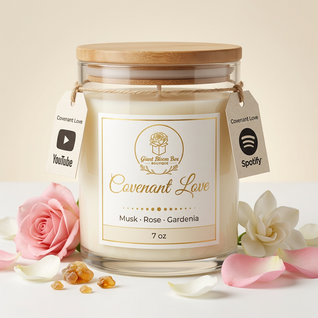 Covenant Love™ Candle | Musk • Rose • Gardenia