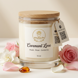 Covenant Love™ Candle | Musk • Rose • Gardenia