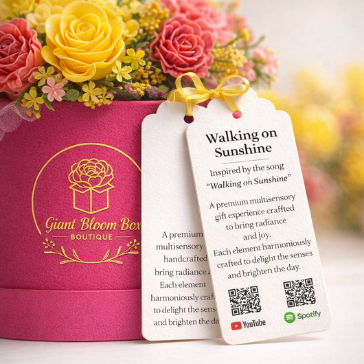 Walking on Sunshine Artisan Flower Candle Bouquet