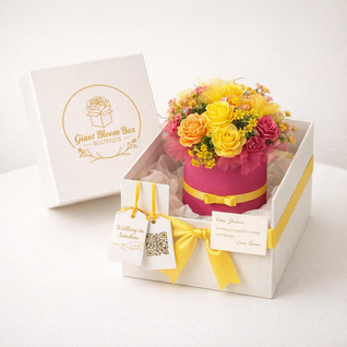 Walking on Sunshine Artisan Flower Candle Bouquet