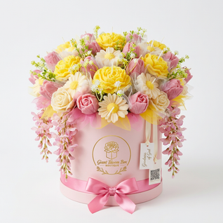Pastel Dreams™ Signature Flower Candle Bouquet