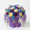 Purple Majesty™ Signature  Flower Candle Bouquet
