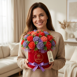 Fire & Glory™ Signature Flower Candle Bouquet